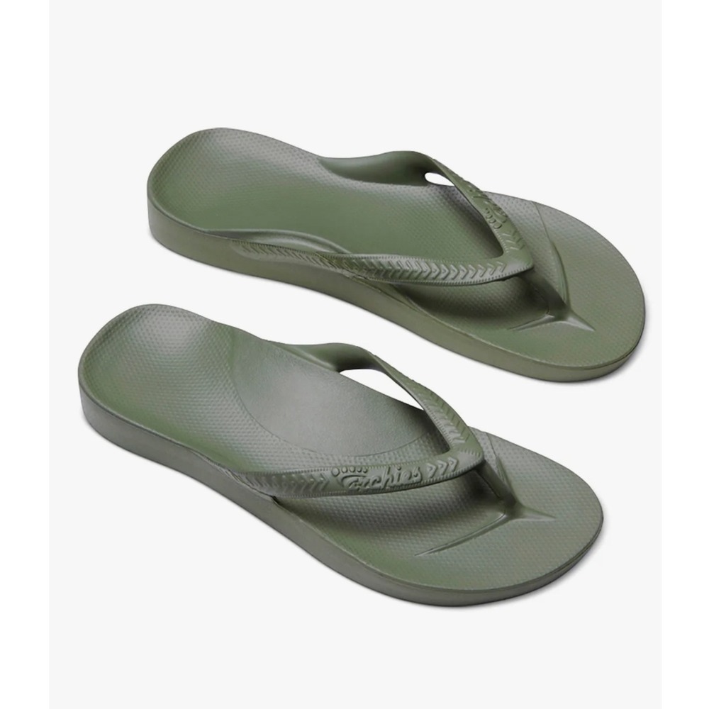 ARCHIES Archies Footwear Arch Support Flip Flops
MENS SIZE 12 WOMENS. 13